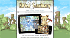 Desktop Screenshot of kittensanctuary.com